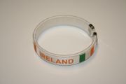 IRELAND COUNTRY FLAG  FEXIBLE  C' BRACELETS WRISTBANDS ...NEW