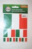 IRELAND COUNTRY FLAG SET OF 7 DIFFERENT SIZE STICKERS DECALS EMBLEMS .. IRISH .. NEW