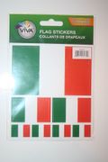 IRELAND COUNTRY FLAG SET OF 7 DIFFERENT SIZE STICKERS DECALS EMBLEMS .. IRISH .. NEW