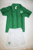 IRELAND EURO CUP KIDS YOUTHS FOOTBALL GREEN JERSEY WITH SHORTS .. NEW