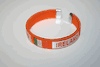 IRELAND ORANGE COUNTRY FLAG FLEXIBLE C'  BRACELET WRISTBAND ... SOCCER FOOTBALL ... NEW