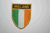IRELAND OVAL COUNTRY FLAG IRON ON SHIELD PATCH CREST BADGE .. NEW