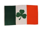 IRELAND WITH SHAMROCK FLOWER 3' X 5' FEET COUNTRY FLAG BANNER