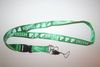 IRISH SHAMROCK GREEN HIGH QUALITY LANYARD KEYCHAIN ... IRELAND .. NEW