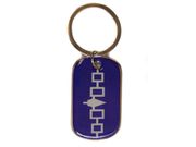 IROQUOIS COUNTRY FLAG KEYCHAIN ..HIGH QUALITY .. NEW