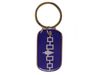 IROQUOIS COUNTRY FLAG KEYCHAIN ..HIGH QUALITY .. NEW