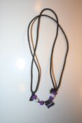IROQUOIS FIRST NATIONS NATIVE INDIAN FLAG METAL NECKLACE CHOKER .. NEW