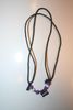 IROQUOIS FIRST NATIONS NATIVE INDIAN FLAG METAL NECKLACE CHOKER .. NEW