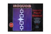 IROQUOIS LUXURY PLUSH BLANKET BED SPREAD ... SIZE : 200 X 240 CM ( 79"X 94" INCHES) HIGH QUALITY .. 100% POLYESTER.
