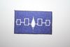 IROQUOIS NATIVE FLAG SMALL EMBROIDERED IRON ON PATCH CREST BADGE .. NEW