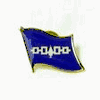 IROQUOIS NATIVE FLAG SMALL METAL LAPEL PIN BADGE .. NEW
