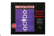 IROQUOIS SMALL LUXURY PLUSH BLANKET BEDSPREAD ... SIZE : 110 X 140 CM ( 44"X 56" INCHES) HIGH QUALITY .. 100% POLYESTER.