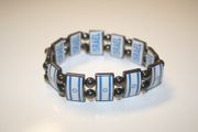 ISRAEL COUNTRY FLAG FLEXIBLE METAL REVERSIBLE SPORTS BRACELET ... NEW