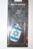 ISRAEL COUNTRY FLAG METAL DOG TAG NECKLACE PENDANT .. NEW