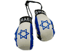 ISRAEL COUNTRY FLAG MINI BOXING GLOVES ..HIGH QUALITY .. NEW