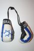 ISREAL SET OF 2 MINIATURE COUNTRY FLAG BOXING GLOVES .. NEW