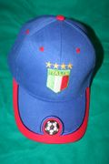 ITALIA 4 STAR FIFA WORLD CUP SOCCER HAT FOOTBALL CAP ...ITALY ..  NEW