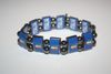 ITALIA 4 STAR LOGO FLEXIBLE METAL REVERSIBLE SPORTS BRACELET ... FIFA WORLD CUP SOCCER .. NEW