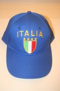 ITALIA BLUE FIFA WORLD CUP OF SOCCER 4 STAR HAT CAP...ITALY FOOTBALL...HOT HOT