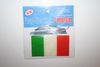 ITALIA COUNTRY FLAG HIGH QUALITY BUMPER STICKER ITALY .... FIFA WORLD CUP SOCCER FOOTBALL ... NEW