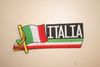 ITALIA COUNTRY FLAG IRON-ON PATCH CREST BADGE...ITALY ITALIAN...NEW
