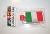 ITALIA COUNTRY FLAG PLASTIC LUGGAGE TAG ... NEW 