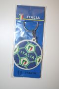 ITALIA COUNTRY FLAG SOCCER BALL FOOTBALL KEYCHAIN .. FIFA WORLD CUP .. NEW