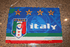 ITALIA FIFA WORLD CUP 4 STAR 2' X 3' SMALL BANNER FLAG TAPESTRY .. NEW