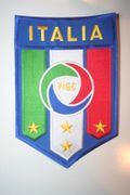 ITALIA FIFA WORLD CUP 4 STAR XX-LARGE PATCH CREST BADGE ... ITALY SOCCER FOOTBALL .. NEW