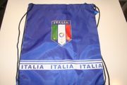 ITALIA FIFA WORLD CUP FOOTBALL SOCCER 4 STAR LOGO DRAW STRING SHOULDER BAG NAPSACK  .. NEW