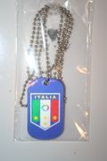 ITALIA FIFA WORLD CUP HOLOGRAM DOG TAG NECKLACE ... ITALY NEW