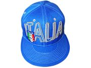 ITALIA ITALY BLUE FIGC LOGO SNAPBACK HIP HOP HAT CAP .. FIFA SOCCER WORLD CUP .. NEW
