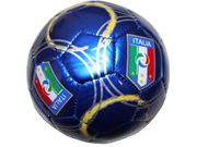 ITALIA ITALY BLUE WITH COLORED STRIPES FIGC LOGO FIFA SOCCER WORLD CUP BALL SIZE 5 .. NEW