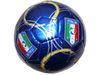 ITALIA ITALY BLUE WITH COLORED STRIPES FIGC LOGO FIFA SOCCER WORLD CUP BALL SIZE 5 .. NEW