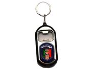 ITALIA ITALY FIGC LOGO BOTTLE OPENER LED KEYCHAIN ..HIGH QUALITY .. NEW