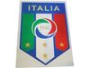 ITALIA ITALY FIGC LOGO FIFA SOCCER WORLD CUP 8 1/4" X 11 3/4" INCHES X-LARGE STICKER .. HIGH QUALITY .. NEW