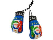 ITALIA ITALY FIGC LOGO FIFA SOCCER WORLD CUP MINI BOXING GLOVES ..HIGH QUALITY .. NEW