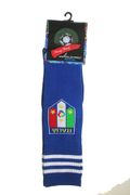 ITALIA ITALY KIDS BLUE SOCCER FOOTBALL SOCKS ... HIGH QUALITY UNISEX BOYS & GIRLS 7 - 11 .. NEW