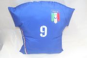ITALIA SOCCER FOOTBALL JERSEY TONI #9 PILLOW ... NEW ITALY FIFA WORLD CUP 