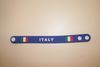ITALY BLUE COUNTRY FLAG WRISTBAND BRACELET .. NEW