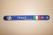ITALY BLUE "FIFA WORLD CUP 2006" WRIST BANDS BRACELET .... NEW
