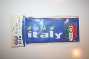 ITALY FIFA WORLD CUP FOOTBALL SOCCER PENCIL CASE .. ITALIA SCHOOL SUPPLIES .. NEW