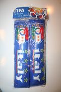 ITALY FIFA WORLD CUP FOOTBALL SOCCER SEAT BELT PROTECTORS COVERS .. ITALIA .. NEW