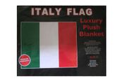 ITALY FLAG LUXURY PLUSH BLANKET BED SPREAD ... SIZE : 200 X 240 CM ( 78.7"X 94.5" INCHES) HIGH QUALITY .. 100% POLYESTER.
