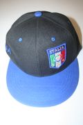 ITALY/ITALIA BLACK & BLUE HIP HOP HAT...NEW