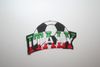 ITALY SOCCER BALL FOOTBALL IRON ON  MBROIDERED CREST PATCH  BADGE ... ITALIA FOOTBALL 