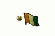 IVORY COAST COUNTRY FLAG SMALL METAL LAPEL PIN BADGE .. COTE D' IVOIRE .. NEW