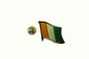 IVORY COAST COUNTRY FLAG SMALL METAL LAPEL PIN BADGE .. COTE D' IVOIRE .. NEW