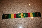 JAMAICA BLACK RASTA COLORS DESIGN SCARF SCARVES .. NEW