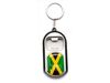 JAMAICA COUNTRY FLAG BOTTLE OPENER LED KEYCHAIN ..HIGH QUALITY .. NEW